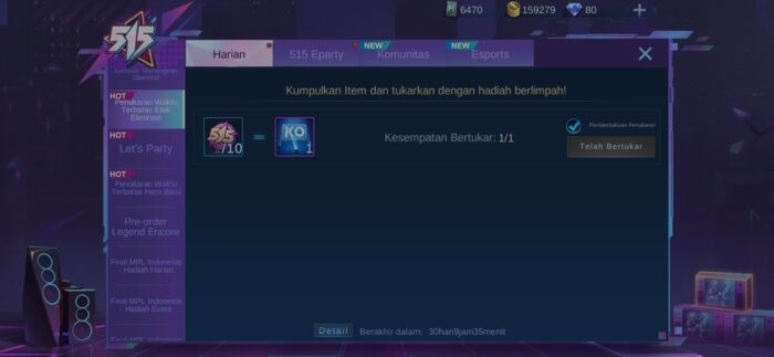 Mobile legends new event