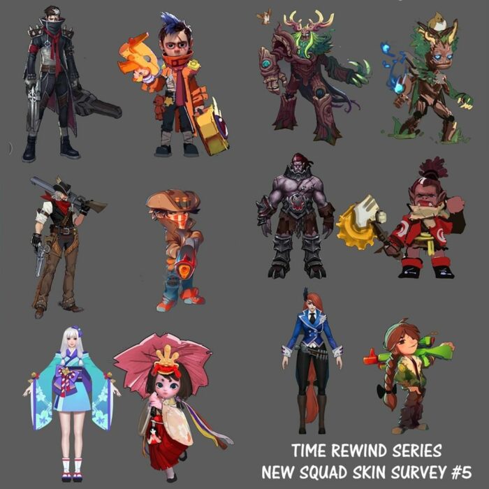 Mobile Legends Squad Skins