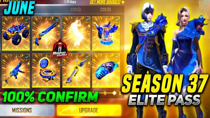 Pre-Order Elite Pass FF Season 37