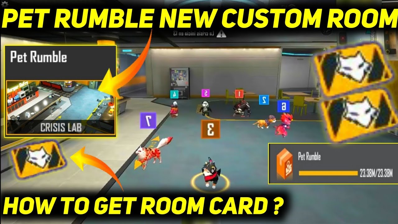 Get a Free Pet Rumble Room Card in this FF Event!