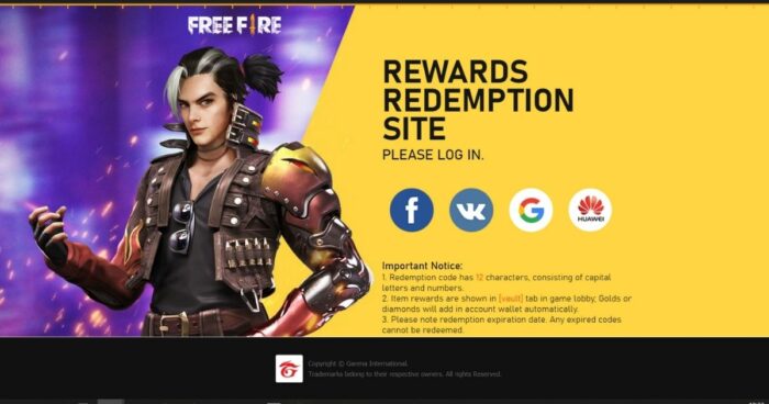 kode redeem FF 30 Juni 2021