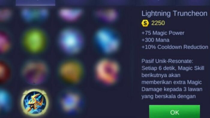 Lightning Truncheon Item ML
