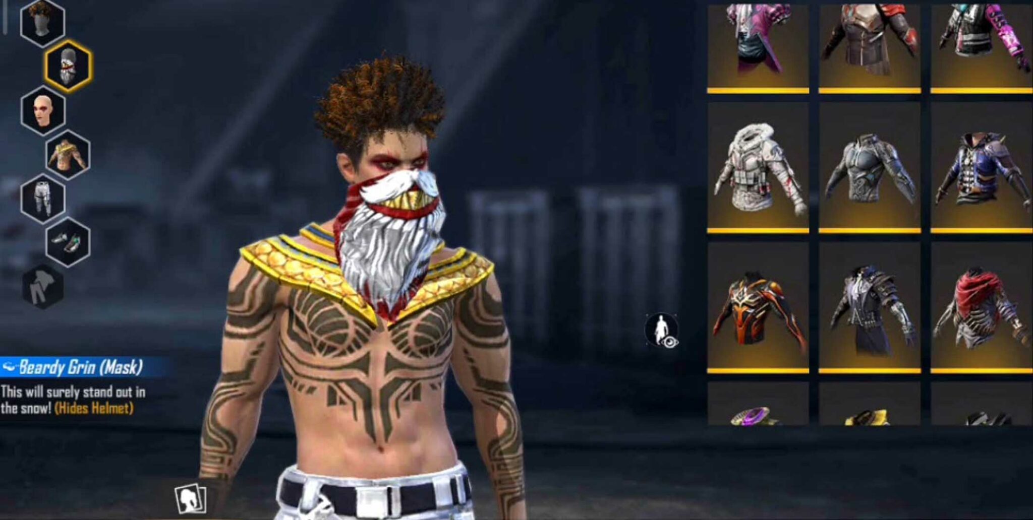 Skin Mask Beardy Grin Hadir Gratis di Event Top Up FF! SPIN Esports