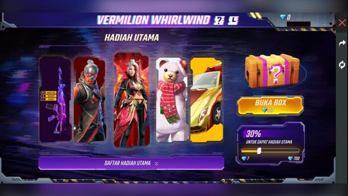Mystery Crate FF Vermilion Whirlwind