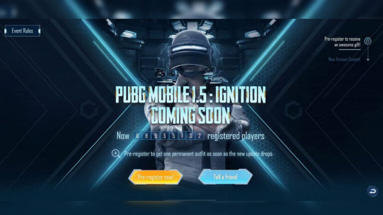 Cara Pre Register PUBG Mobile 1.5 & Dapatkan Free Reward