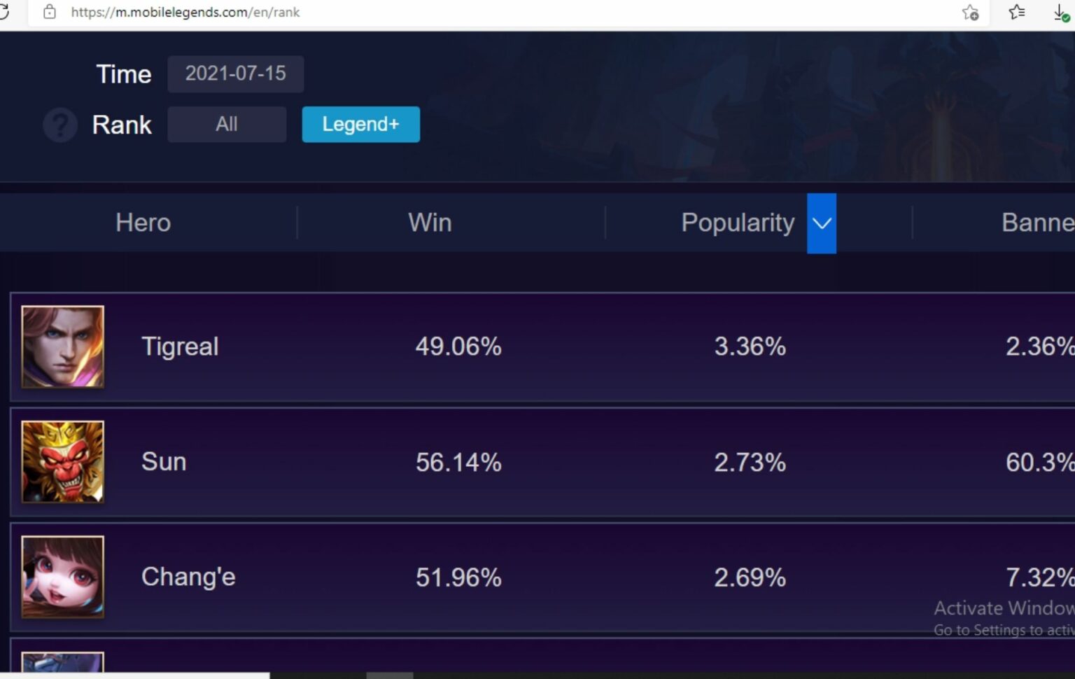 Bingung Pick/Ban Hero di Rank Mobile Legends 2021? Ini Tips Mudahnya!