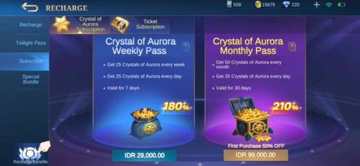 Crystal of Aurora 1
