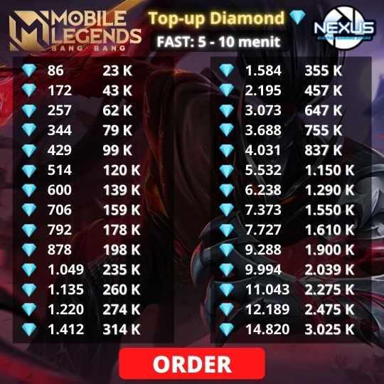 Mlbb diamond top up