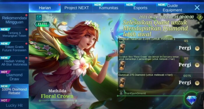 Mathilda Event Mobile Legends