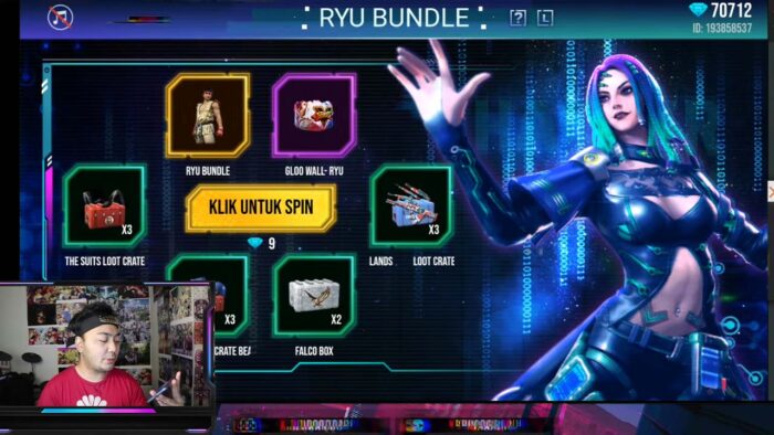 Bundle Ryu Hacker Store FF