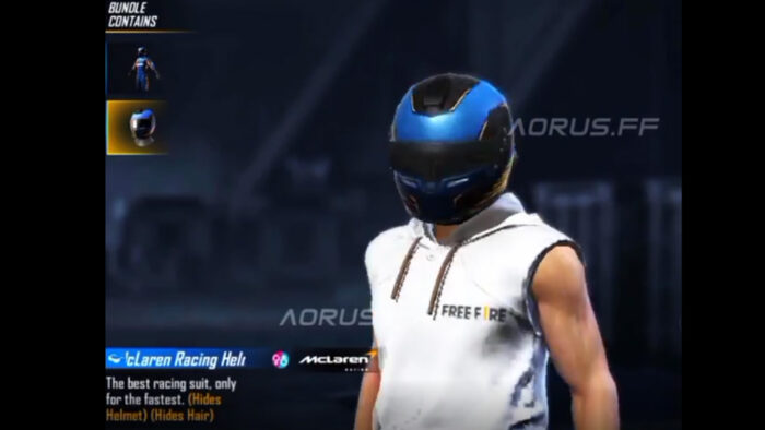 helm mclaren racing gratis ff