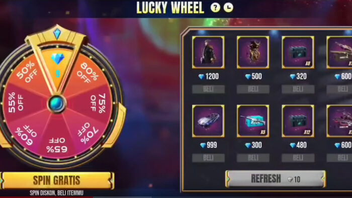 Lucky Wheel FF