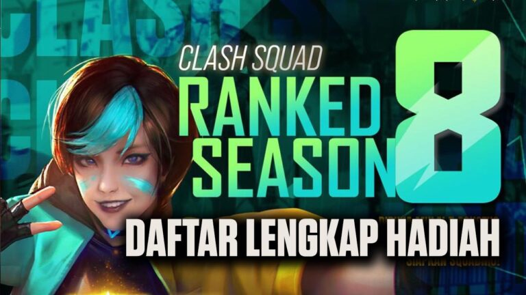 HADIAH CLASH SQUAD RANKED SEASON 8