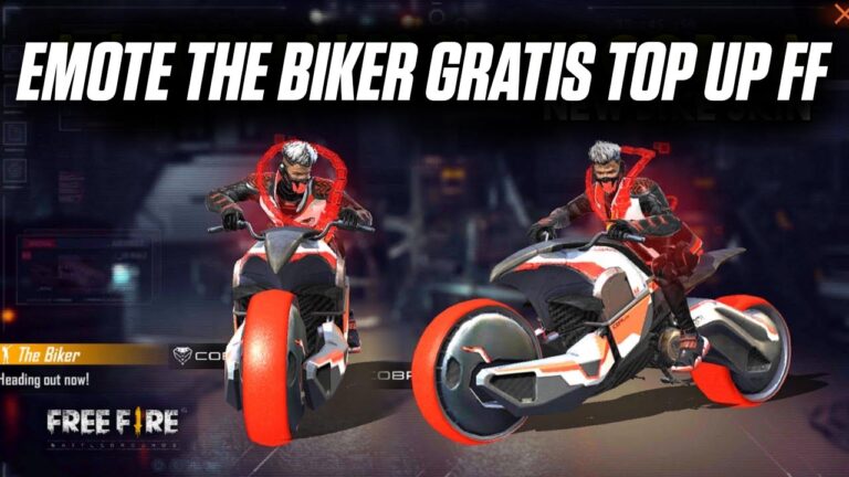 Emote The biker bonus top up ff