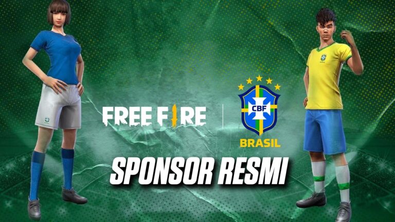 Free Fire ff sponsor timnas brasil