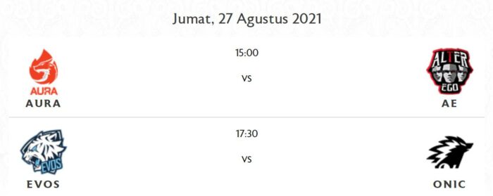 Jadwal MPL Season 8 week 3