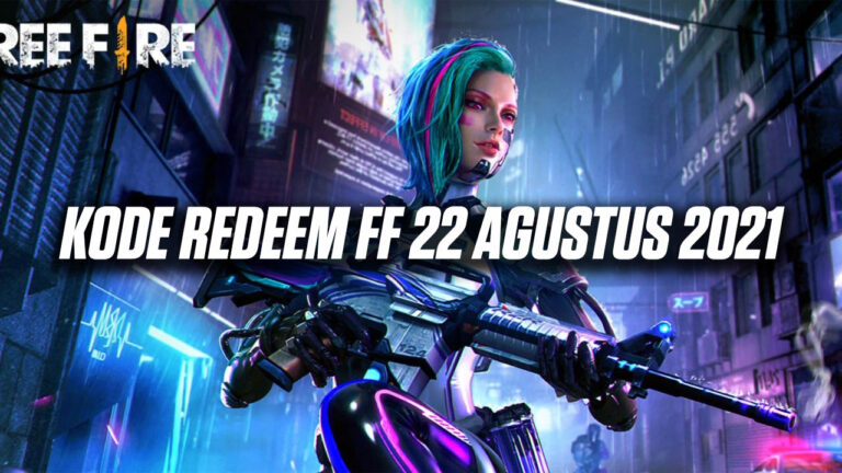 kode redeem ff 22 agustus 2021