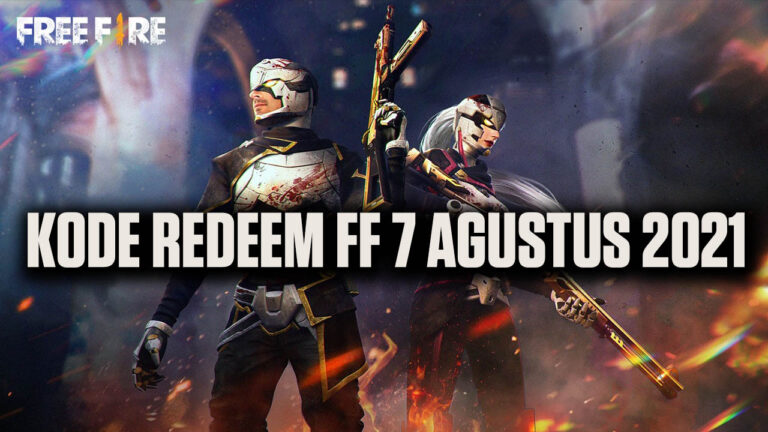 kode redeem ff 7 agustus 2021