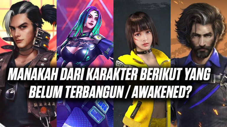 manakah karakter yang belum terbangun awakened