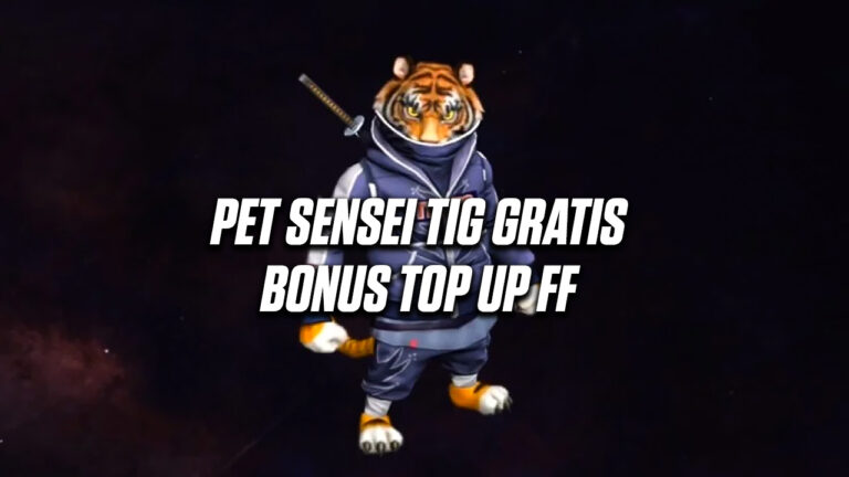 pet sensei tig gratis bonus top up ff