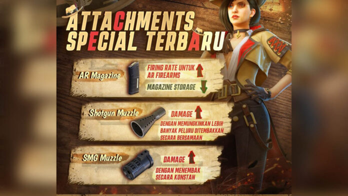 attachment free fire ff attachment baru Free Fire FF