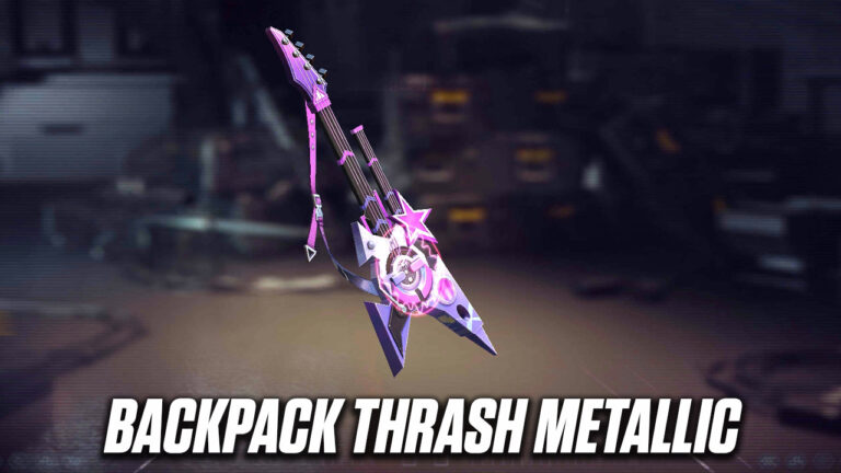 backpack thrash metallic fragment royale ff