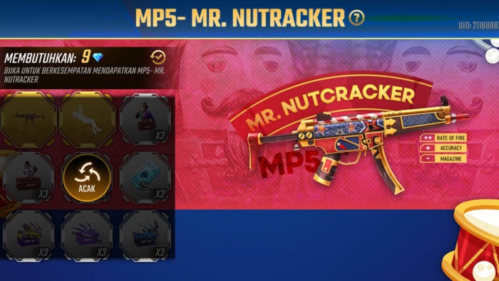 MP5 Mr Nutcracker Bullseye FF
