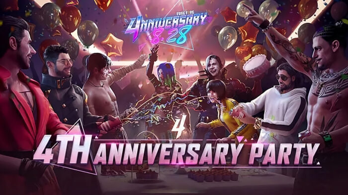 tanggal anniversary 4 free fire ff