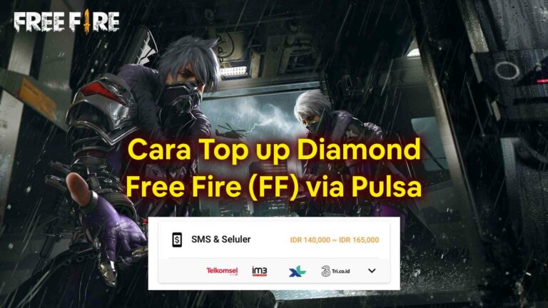 top up diamond ff free fire pakai pulsa