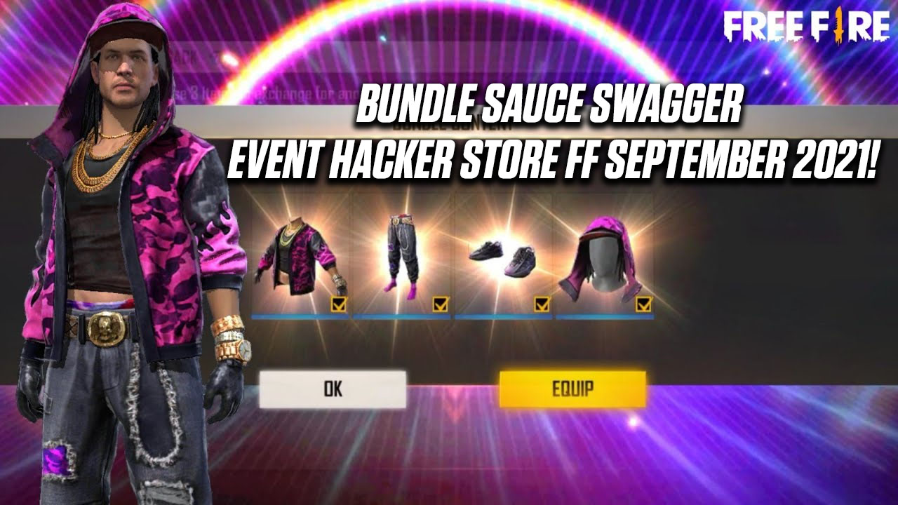 HACKER STORE EVENT FREE FIRE // HACKER STORE FULL DETAIL// I GOT HACKER  STORE BUNDLE FREE FIRE 