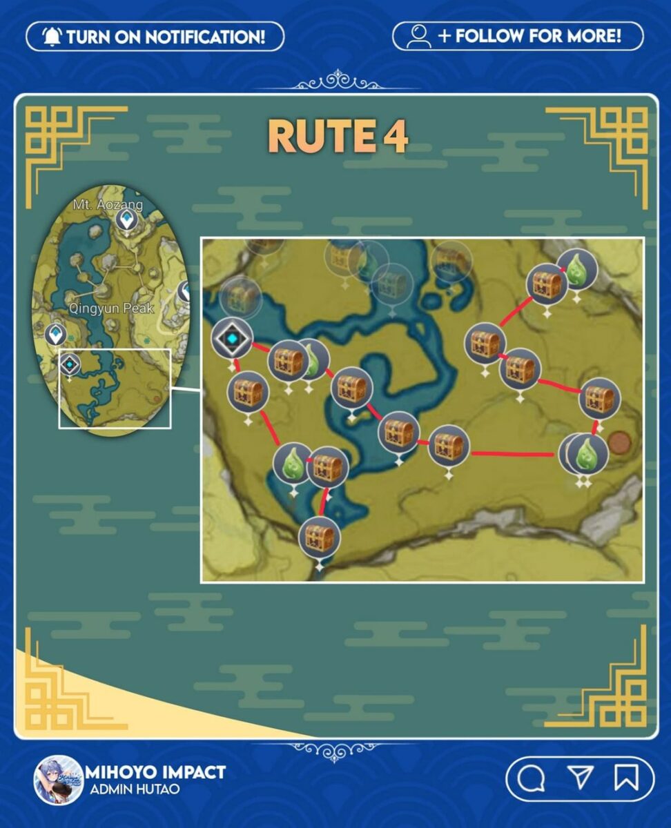 Lokasi Seluruh Moonchase Charm dan Mystmoon Chest Genshin Impact