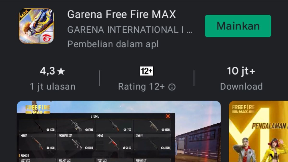 free fire max download