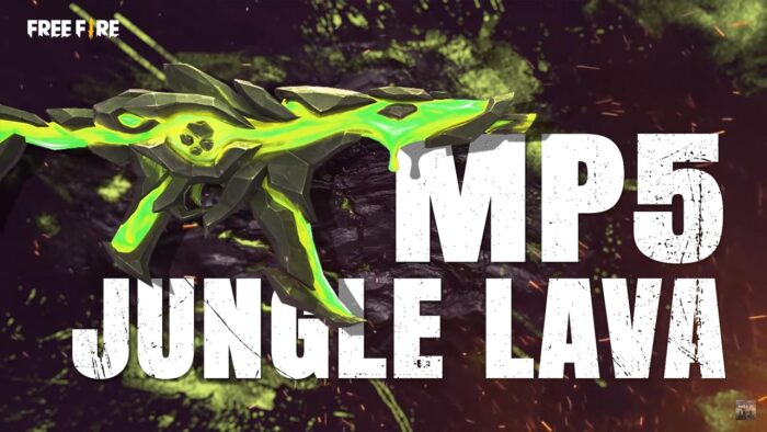 mp5 jungle lava ff