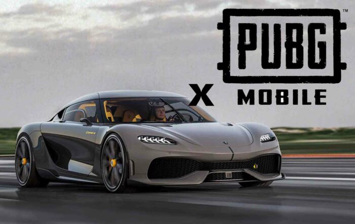 pubg mobile x Koenigsegg