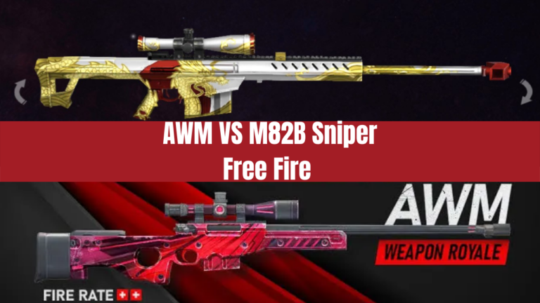 Sniper M82B Dan AWM Bagusan Mana Untuk Pemain Free Fire ?