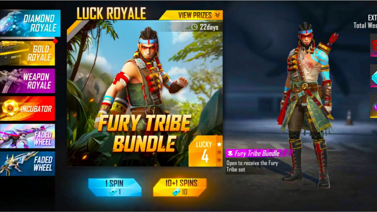 bundle fury tribe ff