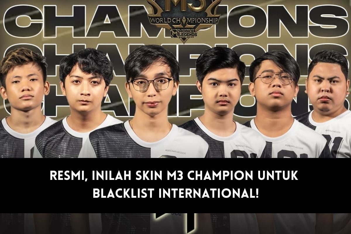 Resmi, Inilah Skin M3 Champion Untuk Blacklist International! | SPIN