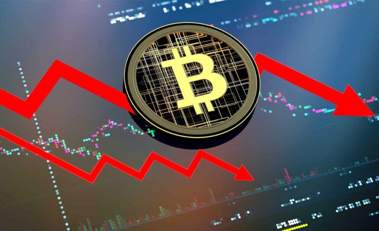 harga bitcoin menurun