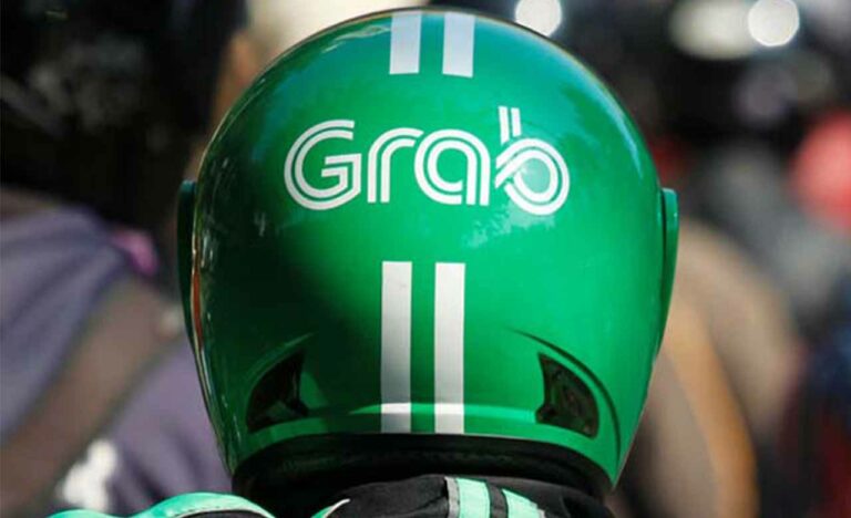 saham grab merosot