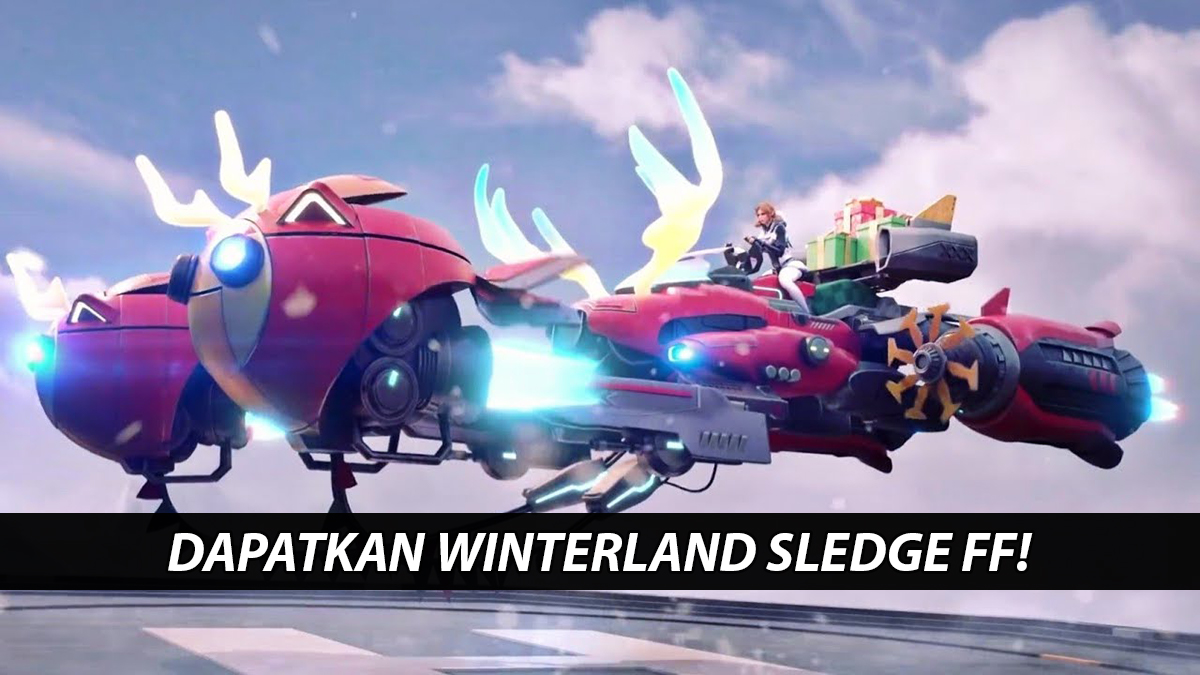 Winterland Sledge, Kereta Luncur New Age FF Hadir di Event Ini! SPIN