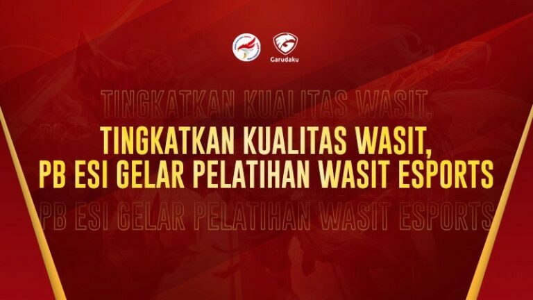 Tingkatkan Kualitas Wasit, PB ESI Gelar Pelatihan Wasit Esports Indonesia