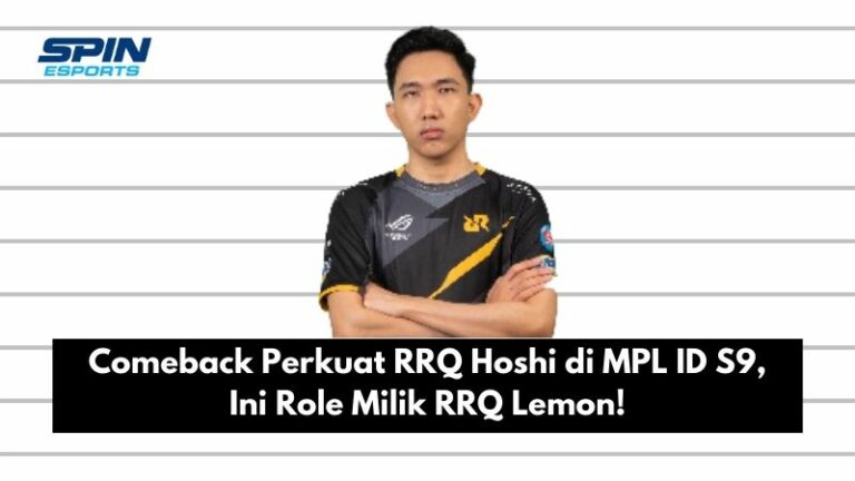 Comeback Perkuat RRQ Hoshi di MPL ID S9, Ini Role Milik RRQ Lemon!
