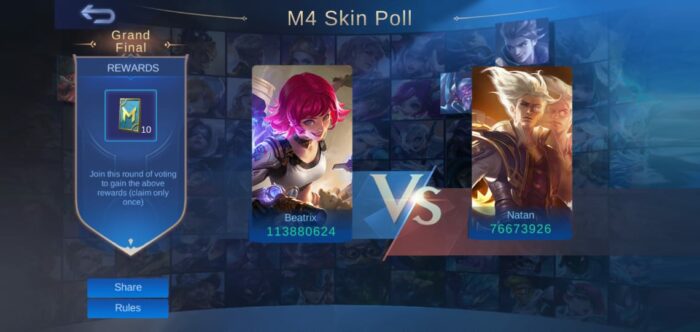 Skin M4 Mobile Legends