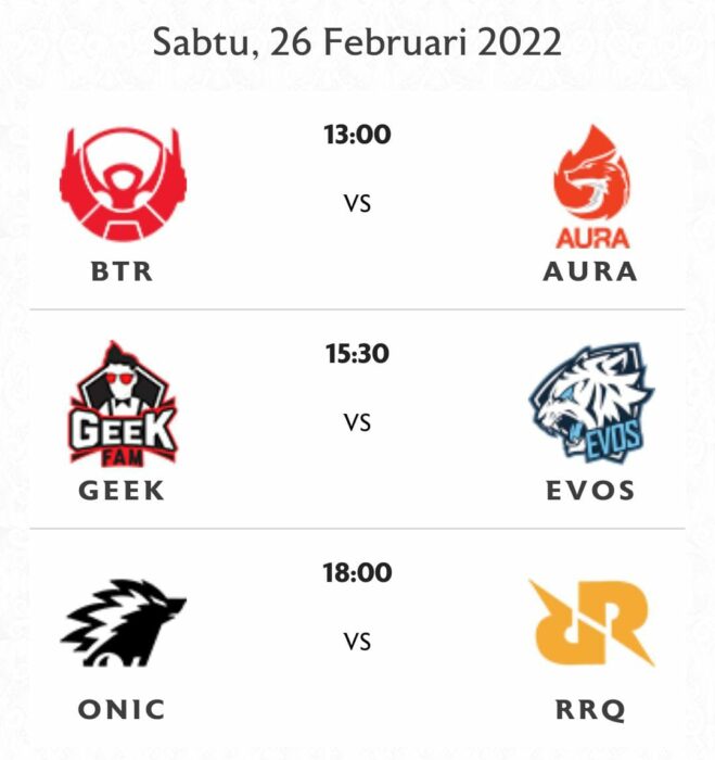Jadwal MPL Season 9