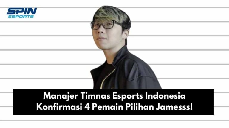 Manajer Timnas Esports Indonesia Konfirmasi 4 Pemain Pilihan Jamesss!