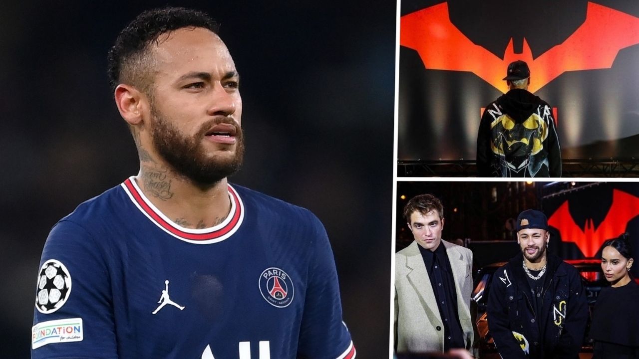 Bersama Robert Pattinson, Neymar Hadiri Acara Promo Film The Batman