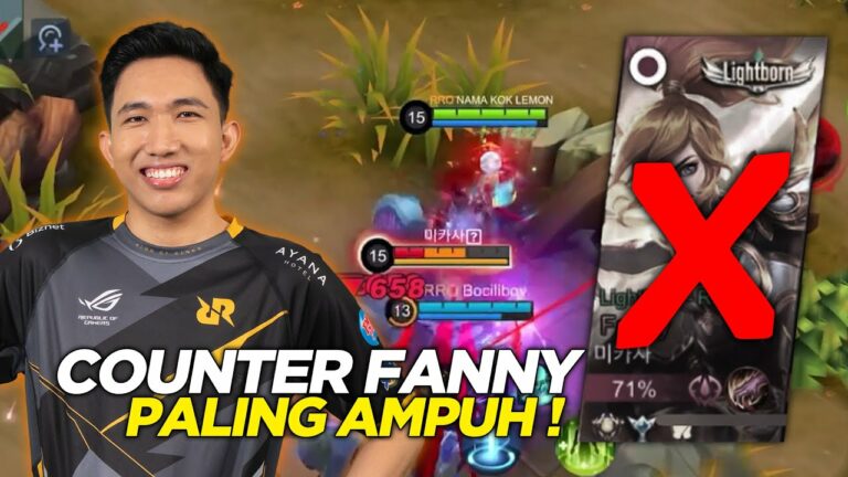Bukan Franco, Ini Counter Fanny Paling Ampuh di MLBB Versi RRQ Lemon