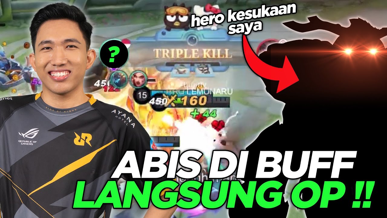 Hero Kesukaan Rrq Lemon Di Buff Pada Patch Baru Jadi Op Spin