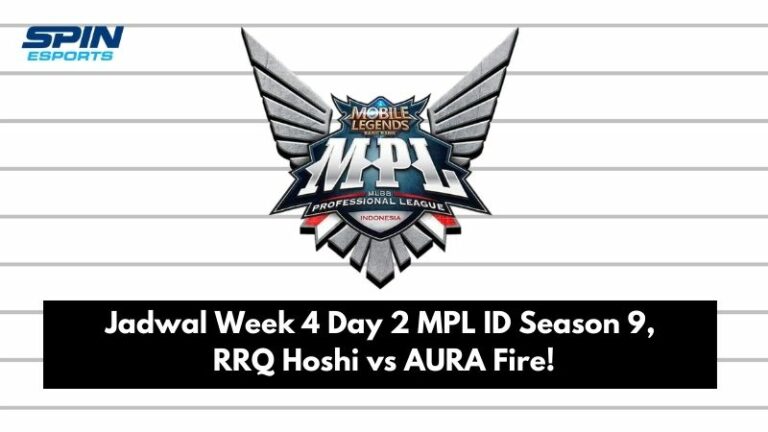 Jadwal Week 4 Day 2 MPL ID Season 9, RRQ Hoshi vs AURA Fire!
