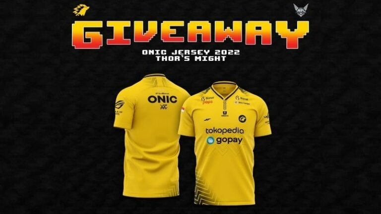 Gratis! Ini Cara Mendapatkan Jersey ONIC Esports Dengan Mudah!